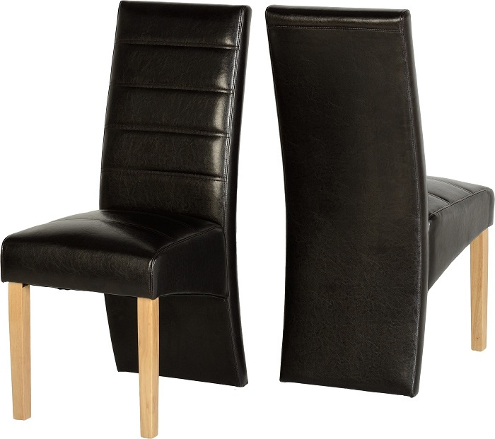 G5 Chair in Brown Faux Leather